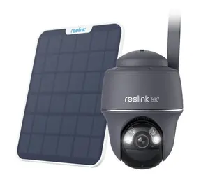 Reolink Go Series G440 šedá / Bezdrátová venkovní IP kamera + Solární panel / 3840 x 2160 / IP64 / IR / 4G LTE