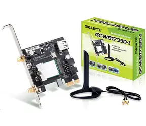 Gigabyte WB1733D-I / Intel 9260 / PCIe x1 karta / BT+Wi-Fi / 802.11ac / včetně antény