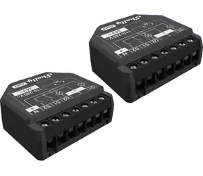 Shelly 2PM Gen3 chytré Wi-Fi relé s měřením spotřeby (2 kanály) 2ks / Wi-Fi / Bluetooth / 2x10A