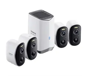 Baseus Security N1 Plus 2K 4ks / Kamerový systém / 4x kamera N1 Plus & centrální stanice