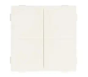 Shelly BLU RC Button 4 Bezdrátový ovladač se 4 tlačítky bílá / BLE / Napájení: 1x CR2032