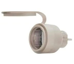 Shelly Outdoor Plug S Gen3 Chytrá venkovní zásuvka béžová