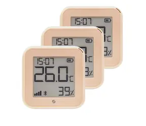 Shelly Plus H&T Gen3 čidlo teploty a vlhkosti béžová (3ks)