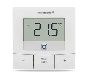 Homematic IP Nástěnný termostat Basic HmIP-WTH-B-2 / napájení 2x AA