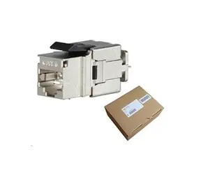 Solarix rychlozařezávací keystone CAT6 STP 24ks multipack / konektor RJ45 / stíněný