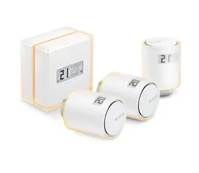 Netatmo Smart termostat bílá / 3 hlavice / aplikace