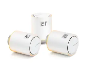 Netatmo Radiator Valves / termostatické bezdrátové hlavice / 3ks