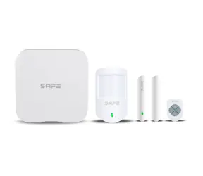 SAFE Starter Kit bílá / Kompletní start pro zabezpečení bytu & domu či kanceláře / LAN / Wi-Fi / 2x SIM / 150 kanálů