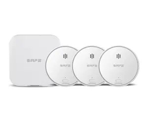 SAFE Starter Kit Fire bílá / Bezdrátová sada pro včasnou detekci požáru / LAN / Wi-Fi / 2xSIM / 150 kanálů