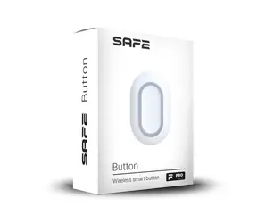 SAFE Button bílá / Bezdrátové chytré tísňové tlačítko