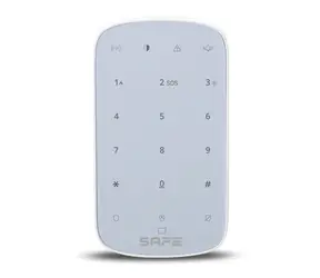 SAFE Keypad Plus bílá / Bezdrátová dotyková podsvětlená klávesnice