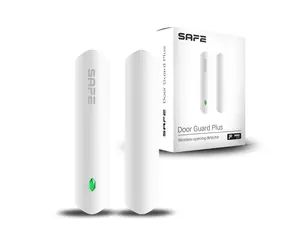 SAFE Door Guard Plus bílá / Bezdrátový magnetický detektor otevření, otřesů a náklonu pro zabezpečení oken a dveří