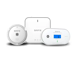 SAFE SET FIRE & CO / Set rozšířené ochrany domova před kouřem, požárem a otravou CO