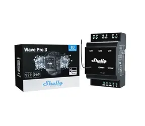 Shelly Wave Pro 3 spínací modul / 3x 16A