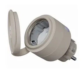 Shelly Wave Outdoor Plug S LR béžová / chytrá venkovní zásuvka s měřením spotřeby / Z-Wave