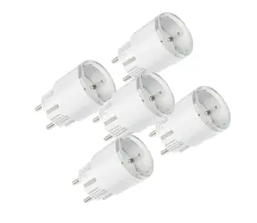 Shelly Plug S Gen3 Bílá / inteligentní zásuvka s měřením spotřeby / WiFi / Bluetooth / 5ks