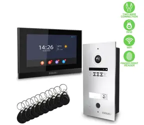 EVOLVEO DoorPhone ID-1 / 2drátový videotelefon s RFID / otiskem prstu a podporou ONVIF kamer