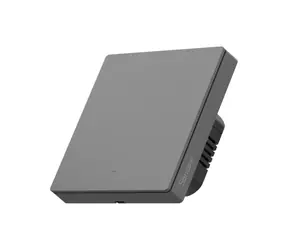 SONOFF SwitchMan Chytrý Nástěnný Vypínač M5 Matter / 1-tlačítko / 86 mm / tmavě šedá