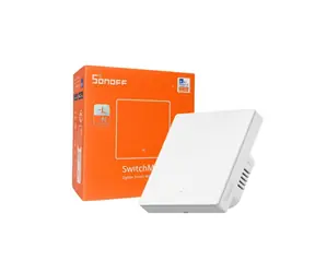 SONOFF ZBM5 SwitchMan Zigbee inteligentní nástěnný vypínač / 1-tlačítko / 86 mm / bílá