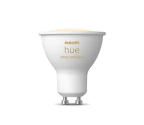 Philips Hue WA LED žárovka 4.2W 1ks / GU10 / 400lm / 2200K-6500K / IP20