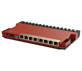 MikroTik L009UiGS-RM / Router, ARM Qualcomm IPQ-5018 / 8× GbE RJ-45 / 1× 2.5G SFP / 1× USB 3.0 / PoE / Rackmount