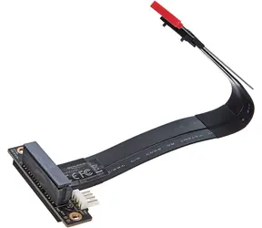 Delock 64132 karta PCI-Express PCI-Express PCIe / pravoúhlý / s kabelem délky 20 cm