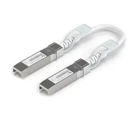 Ubiquiti Uplink Cable SFP28 15cm bílá / 1/10/25Gbps / podpora SFP/SFP+ / průměr 3mm
