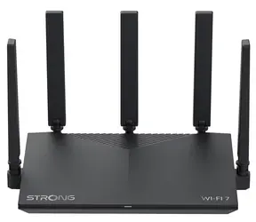 STRONG ROUTERBE3600 černá / Wi-Fi 7 2.4/5GHz / 3600 Mbps / 3x GLAN / 1x 2.5GWAN
