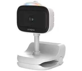 STRONG DOVY bílá / Dětská IP kamera / Li-ion aku / 3 MPx / Wi-Fi 2.4GHz / SD karta / noční vidění / obousměrný zvuk