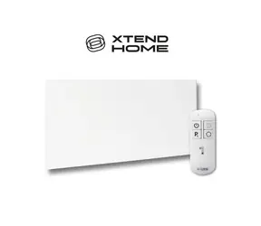 Xtend Home topný infra panel bílá / Bezrámový / 420W / 230V /  Wi-Fi / Tuya