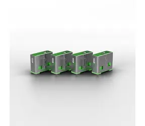Lindy 40451 Blokátor portů USB zelená /4 ks