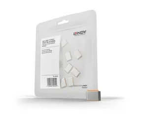 Lindy 40440 Blokátor portů USB-C oranžová / 10 ks