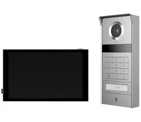EZVIZ TP9 Pro Chytrý domácí interkom černo-stříbrná / Wi-Fi / 4K / dotykový monitor 8" / bezdrátový zvonek / IP65