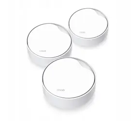 Rozbaleno - TP-Link Deco X50-PoE (3-pack) bílá / WiFi systém MESH AX3000 / Dual-Band / 574+2402 Mbps  / rozbaleno
