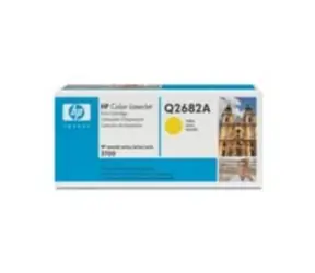 HP Q2682A originální toner / CLJ 3700 / 6.000 stran / Žlutý