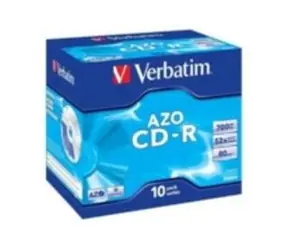 Verbatim 10ks CD-R 700MB  52× / Crystal / JewelCase