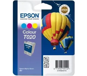 Epson originální inkoustová kazeta T02040110 barevná / 35ml
