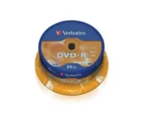 VERBATIM DVD-R AZO 4,7GB, 16x, spindle 25 ks