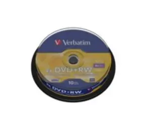 Verbatim 10ks DVD+RW 4.7GB 4x / Spindl