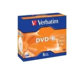 Verbatim 5ks DVD-R 4.7GB 16x / JewelCase