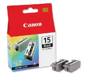 Canon BCI-15Bk TWIN originální inkoustová kazeta / černá
