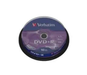 Verbatim 10ks DVD+R 4.7GB 16x / Spindl
