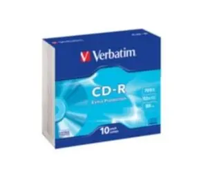 Verbatim 10ks CD-R 700MB 52x (Extra Protection) / SlimCase