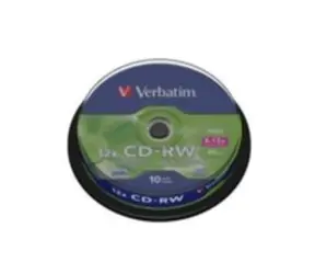 Verbatim 10ks CD-RW 700MB 8-12x  High Speed / Spindl