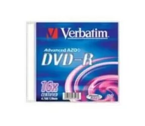 100ks DVD-R 4,7GB Verbatim 16x / SlimCase