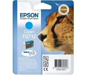 EPSON T0712 originální cartridge / 5.5 ml / Modrá