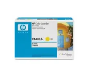 HP CB402A originální toner / CLJ CP4005 / 7.500 stran / Žlutý