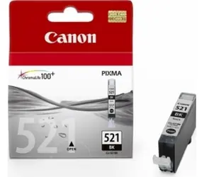 Canon CLI-521BK originální cartridge / 9 ml / černá