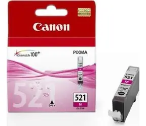 Canon CLI-521M originální cartridge / 9 ml / fialová
