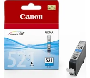 Canon CLI-521C originální cartridge / 9 ml / modrá